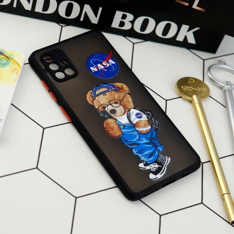 قاب PC مات محافظ لنزدار طرحدار Samsung Galaxy A51