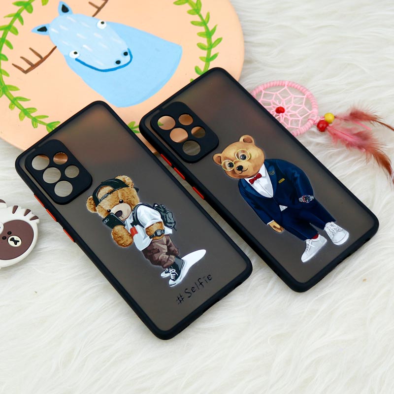 قاب PC مات محافظ لنزدار طرحدار Samsung Galaxy A52 / A52s