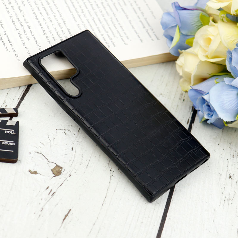قاب چرمی ساده Samsung Galaxy S22 Ultra