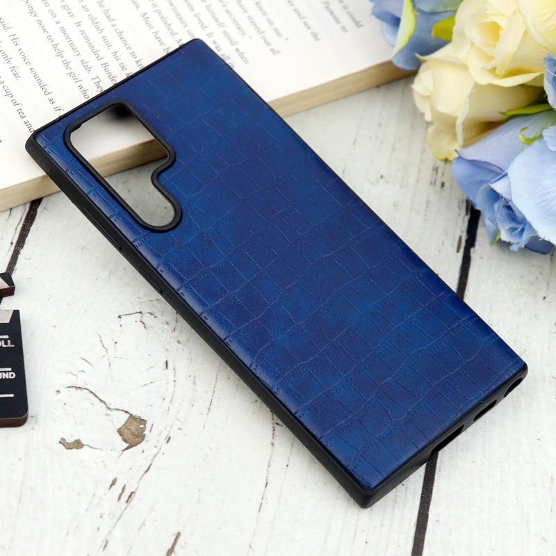 قاب چرمی ساده Samsung Galaxy S22 Ultra