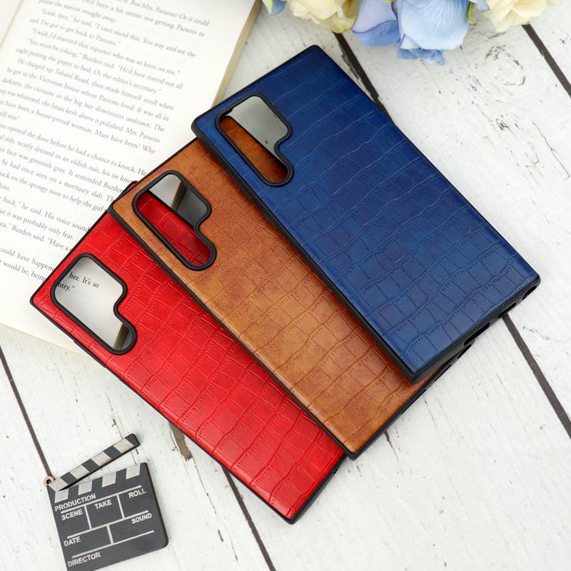 قاب چرمی ساده Samsung Galaxy S22 Ultra