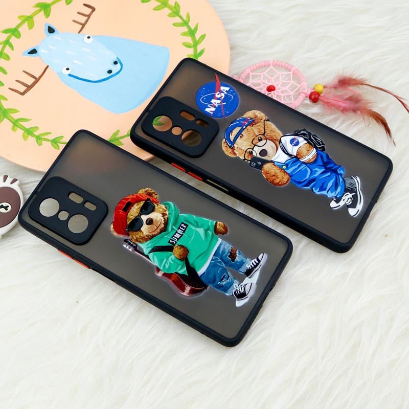 قاب PC مات محافظ لنزدار طرحدار Xiaomi 11T / 11T Pro