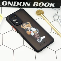 قاب PC مات محافظ لنزدار طرحدار Xiaomi Poco F3