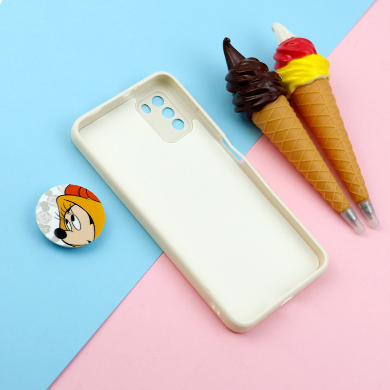 قاب طرحدار سیلیکونی پاپ سوکت دار میکی موس Xiaomi Poco M3