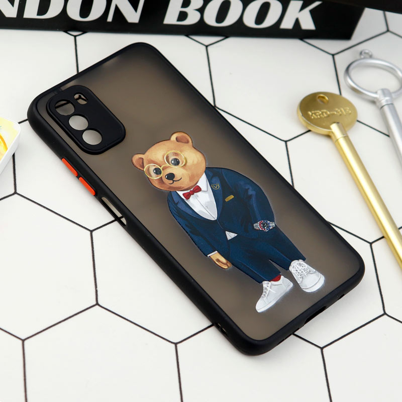 قاب PC مات محافظ لنزدار طرحدار Xiaomi Poco M3
