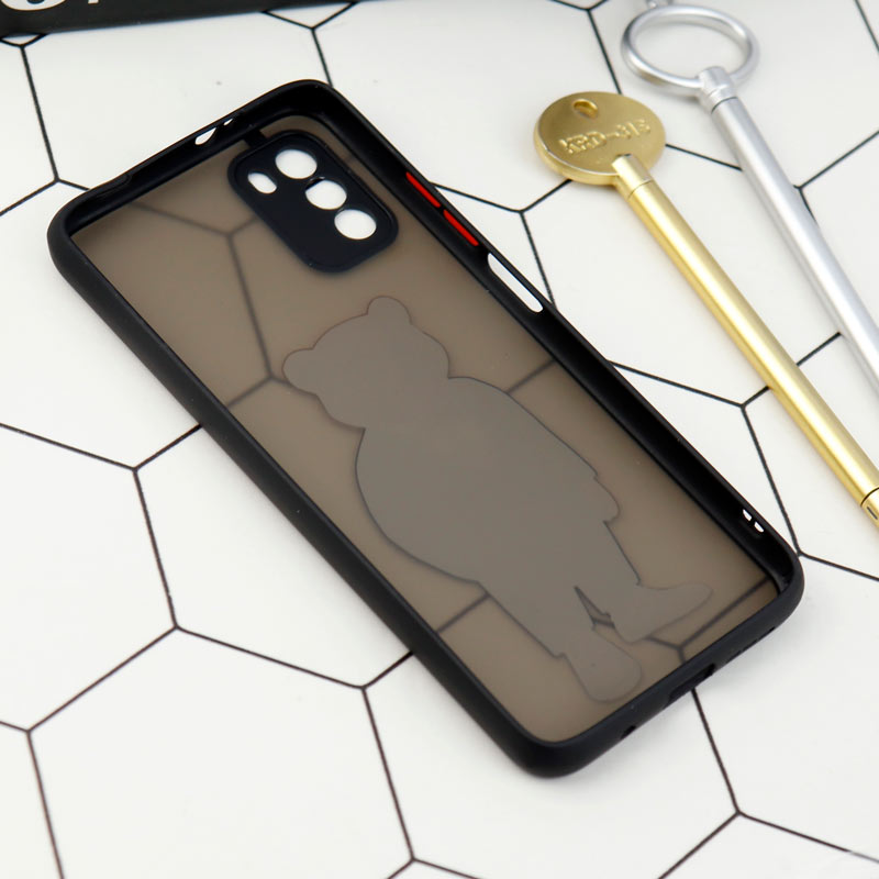 قاب PC مات محافظ لنزدار طرحدار Xiaomi Poco M3