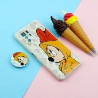 قاب طرحدار سیلیکونی پاپ سوکت دار میکی موس Xiaomi Poco X3 GT