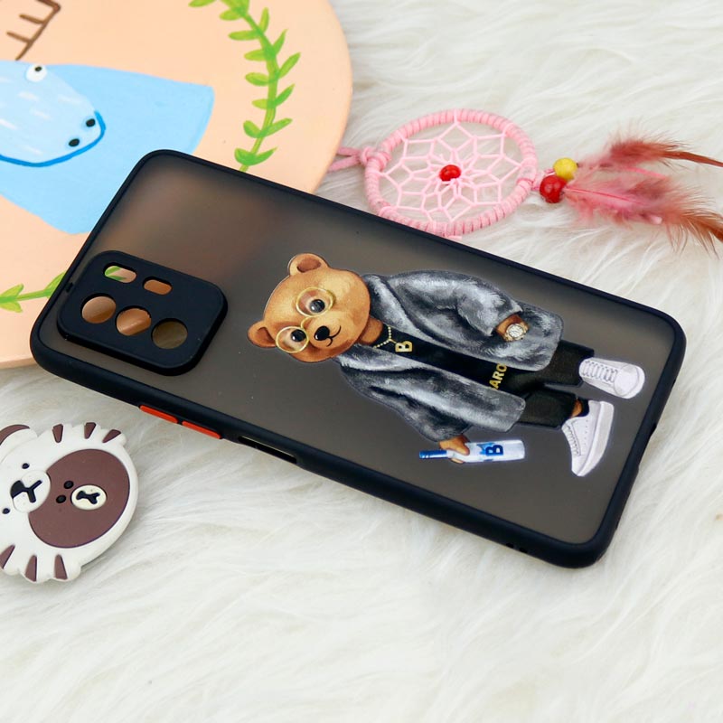 قاب PC مات محافظ لنزدار طرحدار Xiaomi Poco X3 GT