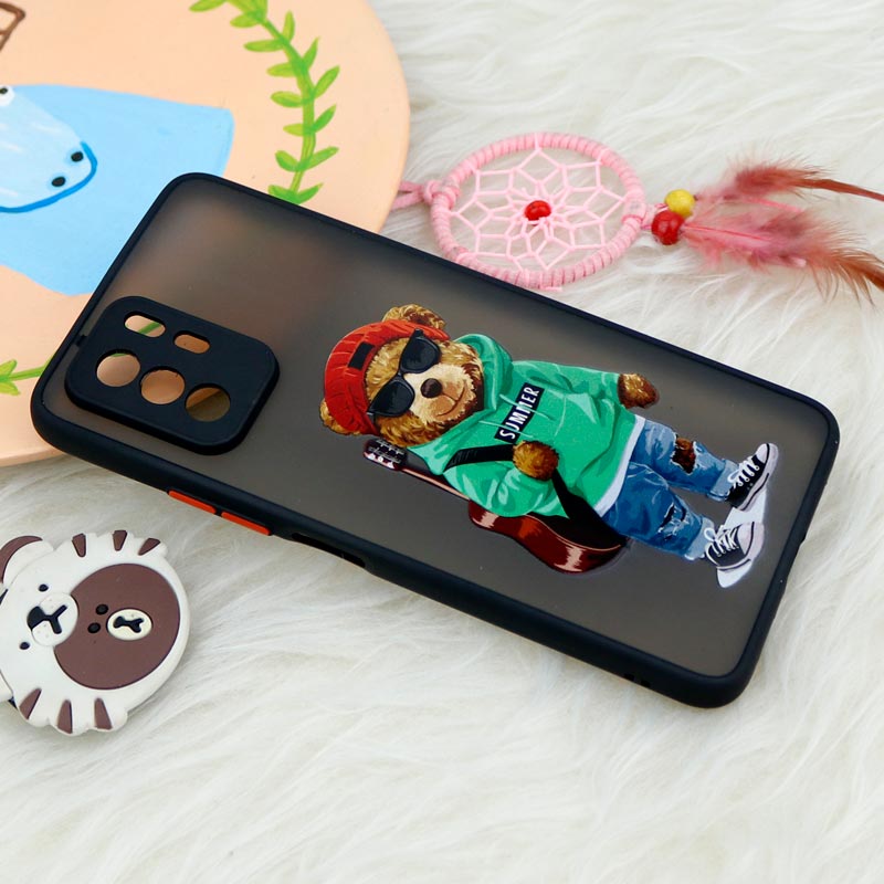 قاب PC مات محافظ لنزدار طرحدار Xiaomi Poco X3 GT