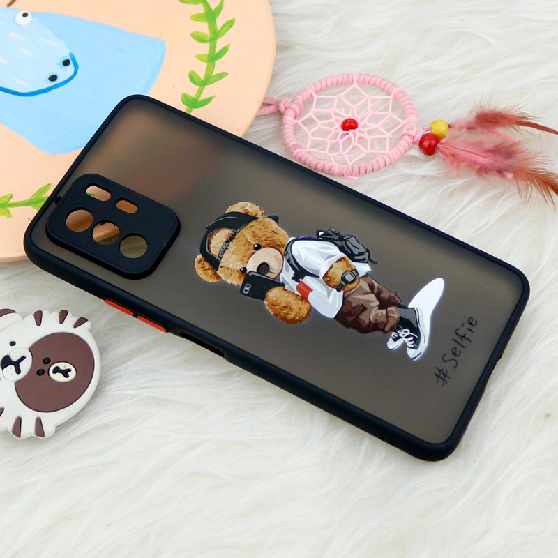 قاب PC مات محافظ لنزدار طرحدار Xiaomi Poco X3 GT