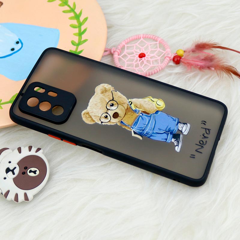قاب PC مات محافظ لنزدار طرحدار Xiaomi Poco X3 GT