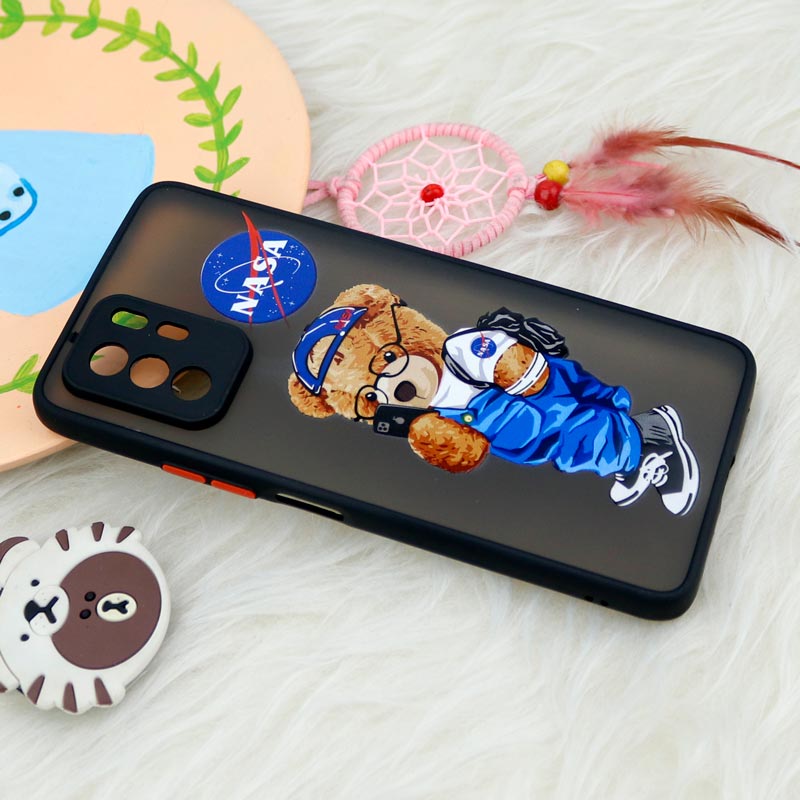 قاب PC مات محافظ لنزدار طرحدار Xiaomi Poco X3 GT