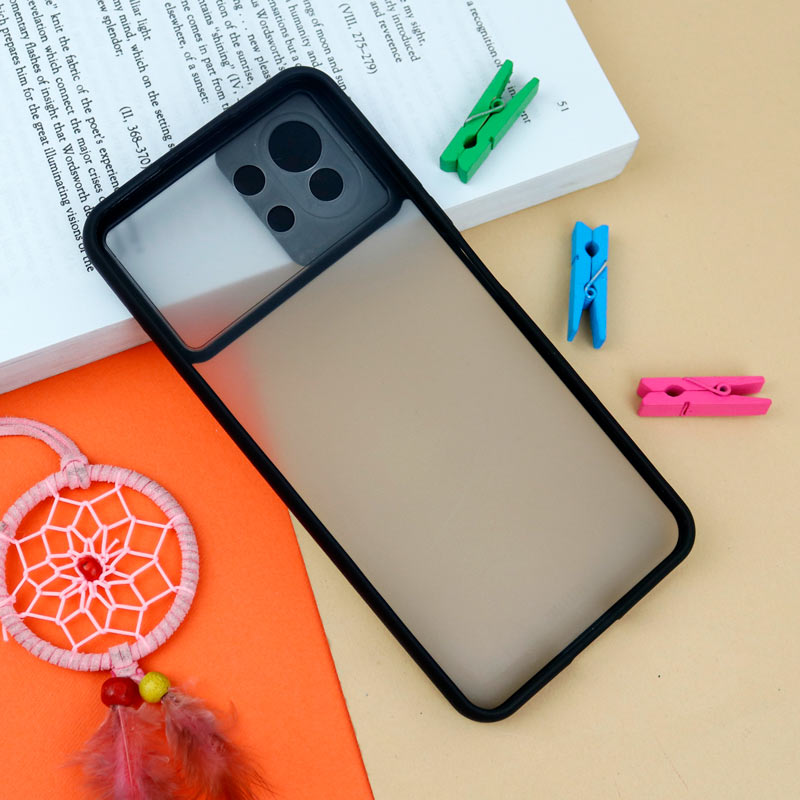 قاب PC مات محافظ لنز دار کشویی Xiaomi Redmi 11 Lite