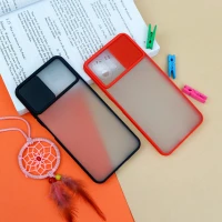 قاب PC مات محافظ لنز دار کشویی Xiaomi Redmi 11 Lite