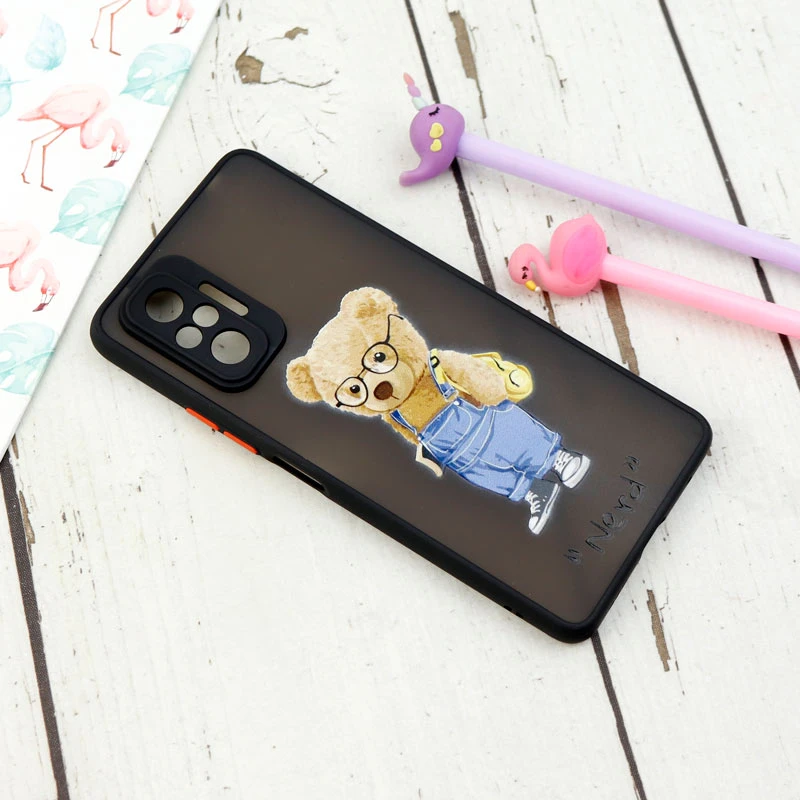 قاب PC مات محافظ لنزدار طرحدار Xiaomi Redmi Note 10 Pro
