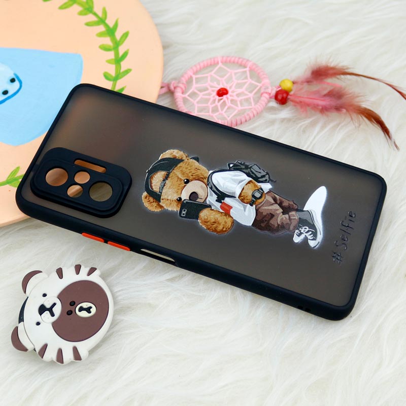 قاب PC مات محافظ لنزدار طرحدار Xiaomi Redmi Note 10 Pro