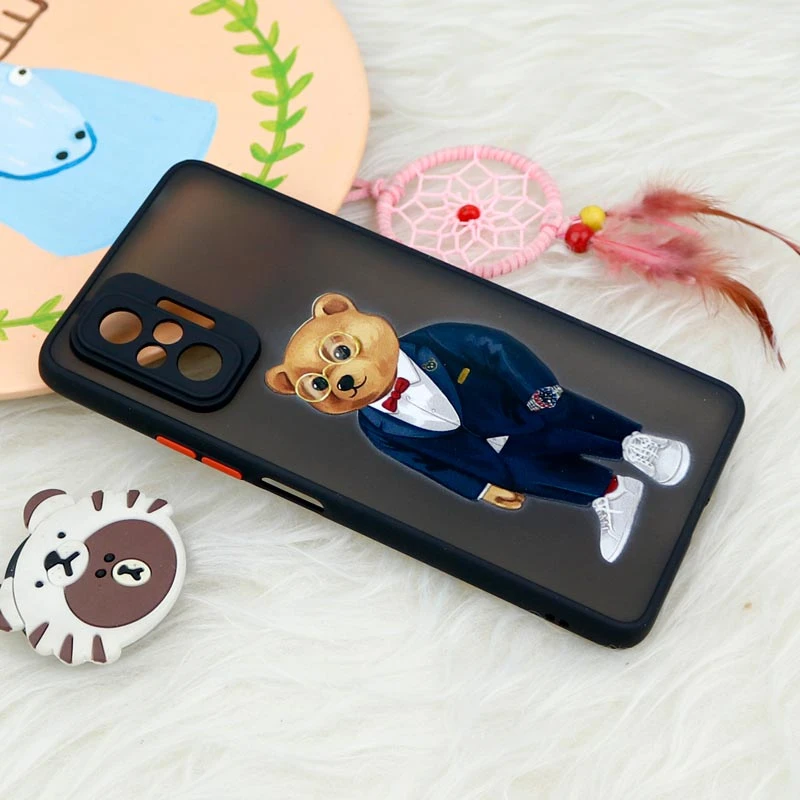 قاب PC مات محافظ لنزدار طرحدار Xiaomi Redmi Note 10 Pro