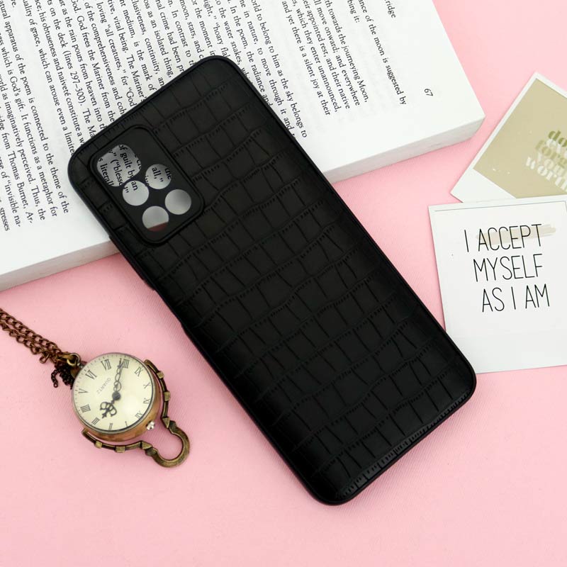 قاب محافظ لنزدار چرمی کروکودیل Xiaomi Redmi 10