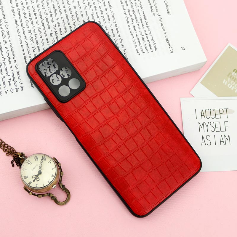 قاب محافظ لنزدار چرمی کروکودیل Xiaomi Redmi 10