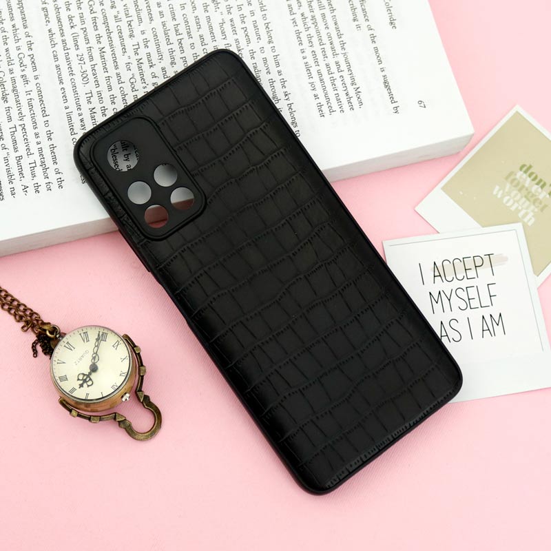 قاب محافظ لنزدار چرمی کروکودیل Xiaomi Poco M4 Pro