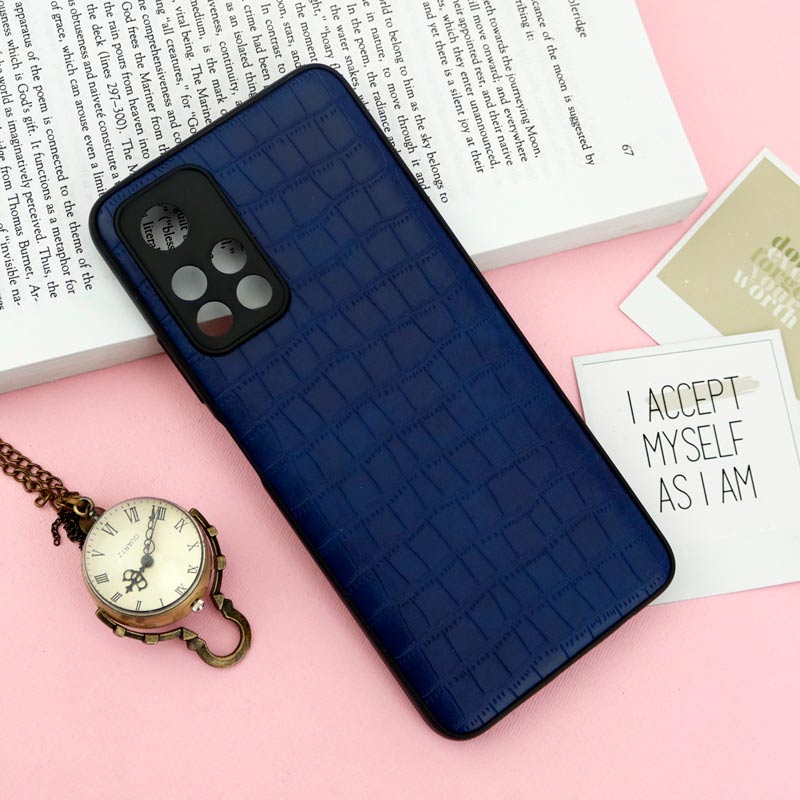 قاب محافظ لنزدار چرمی کروکودیل Xiaomi Poco M4 Pro