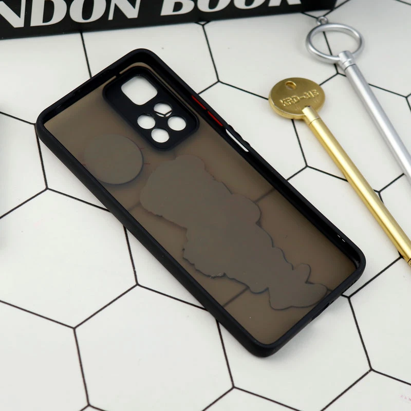 قاب PC مات محافظ لنزدار طرحدار Xiaomi Redmi Note 11 Pro Plus