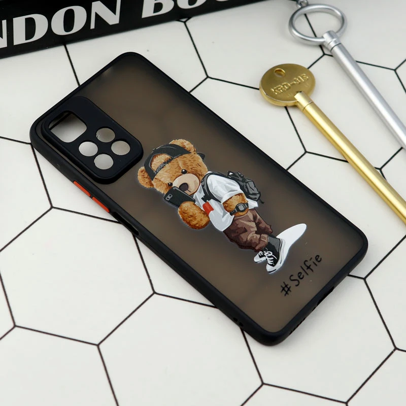 قاب PC مات محافظ لنزدار طرحدار Xiaomi Redmi Note 11 Pro Plus