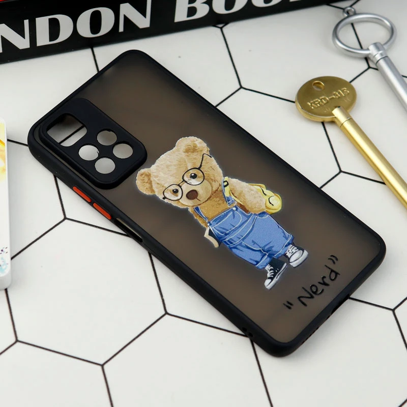 قاب PC مات محافظ لنزدار طرحدار Xiaomi Redmi Note 11 Pro Plus
