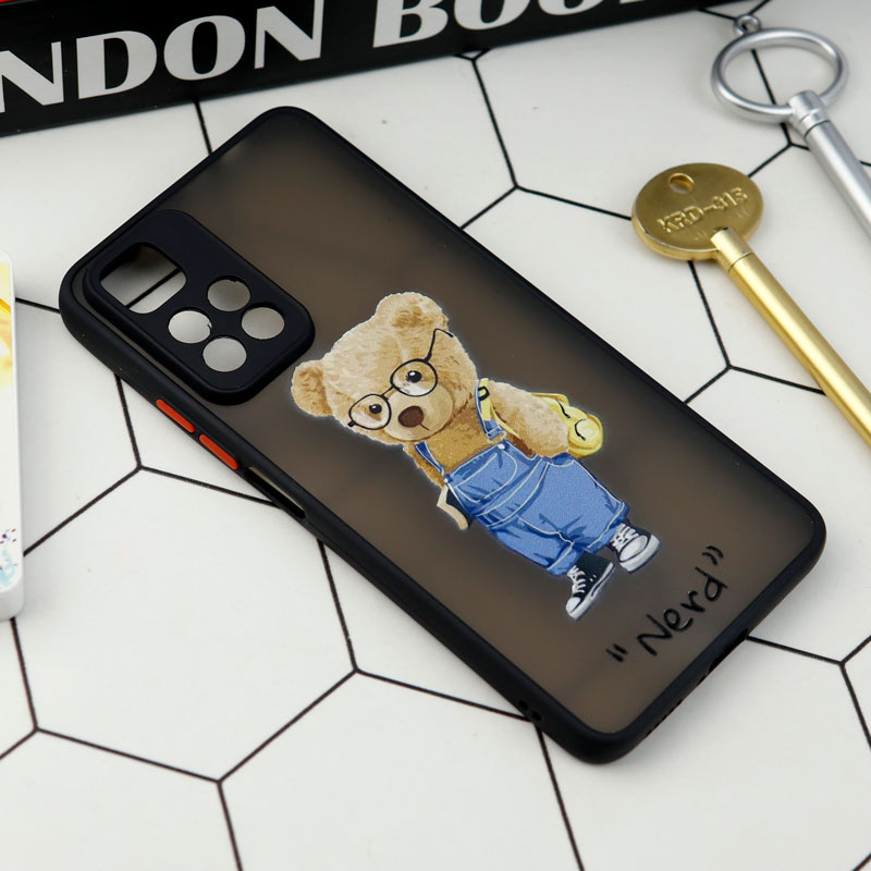 قاب PC مات محافظ لنزدار طرحدار Xiaomi Redmi Note 11 Pro Plus