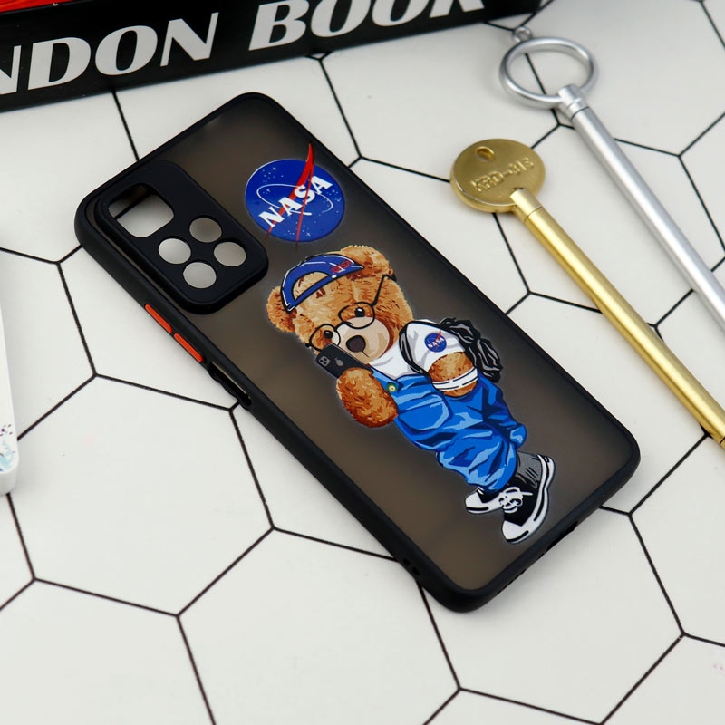 قاب PC مات محافظ لنزدار طرحدار Xiaomi Redmi Note 11 Pro Plus
