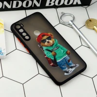 قاب PC مات محافظ لنزدار طرحدار Xiaomi Redmi Note 8