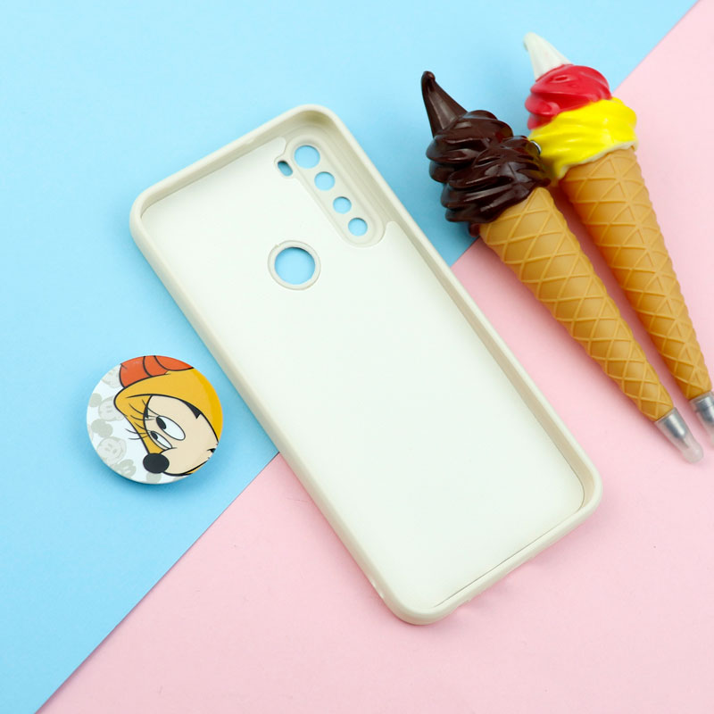 قاب طرحدار سیلیکونی پاپ سوکت دار میکی موس Xiaomi Redmi Note 8