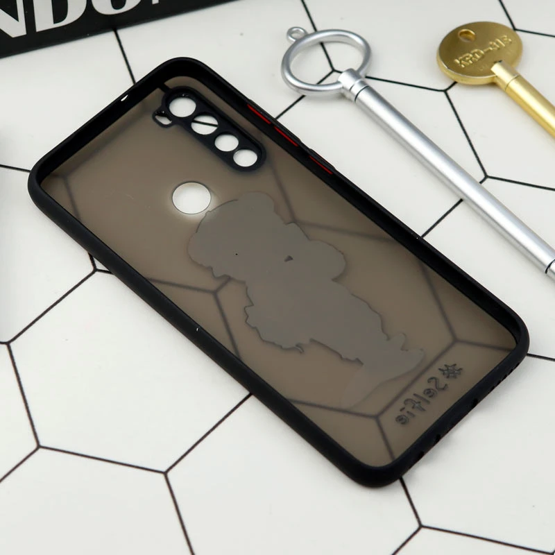 قاب PC مات محافظ لنزدار طرحدار Xiaomi Redmi Note 8