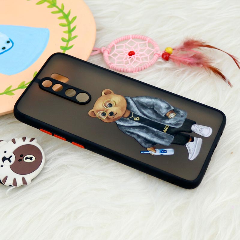 قاب PC مات محافظ لنزدار طرحدار Xiaomi Redmi Note 8 Pro