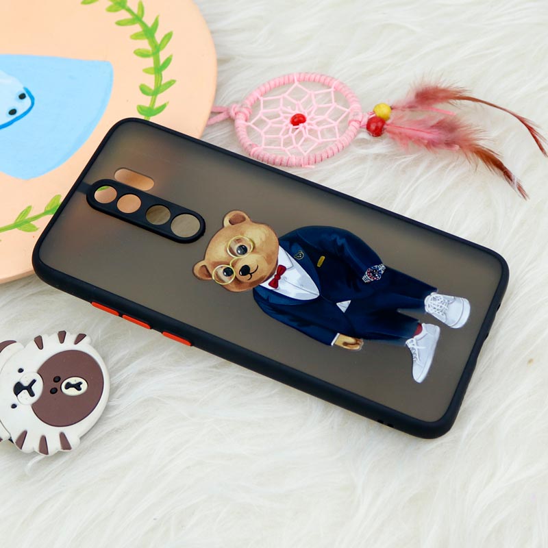 قاب PC مات محافظ لنزدار طرحدار Xiaomi Redmi Note 8 Pro