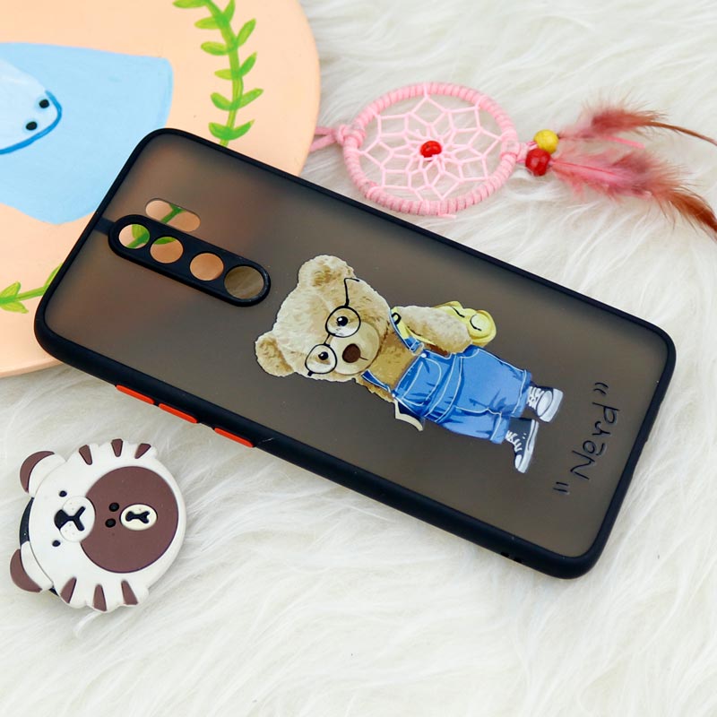 قاب PC مات محافظ لنزدار طرحدار Xiaomi Redmi Note 8 Pro