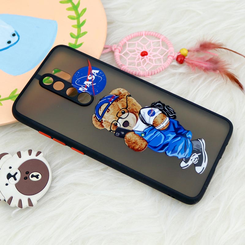قاب PC مات محافظ لنزدار طرحدار Xiaomi Redmi Note 8 Pro