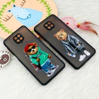 قاب PC مات محافظ لنزدار طرحدار Xiaomi Redmi Note 9 Pro