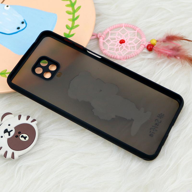 قاب PC مات محافظ لنزدار طرحدار Xiaomi Redmi Note 9 Pro