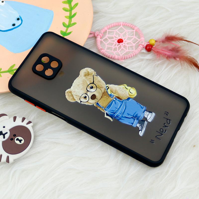 قاب PC مات محافظ لنزدار طرحدار Xiaomi Redmi Note 9 Pro
