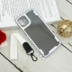 قاب PC Carbon محافظ لنز دار + بند آویز iPhone 12