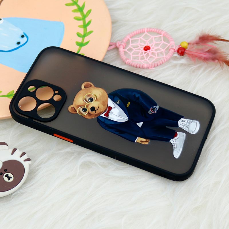 قاب PC مات محافظ لنزدار طرحدار iPhone 12 Pro Max