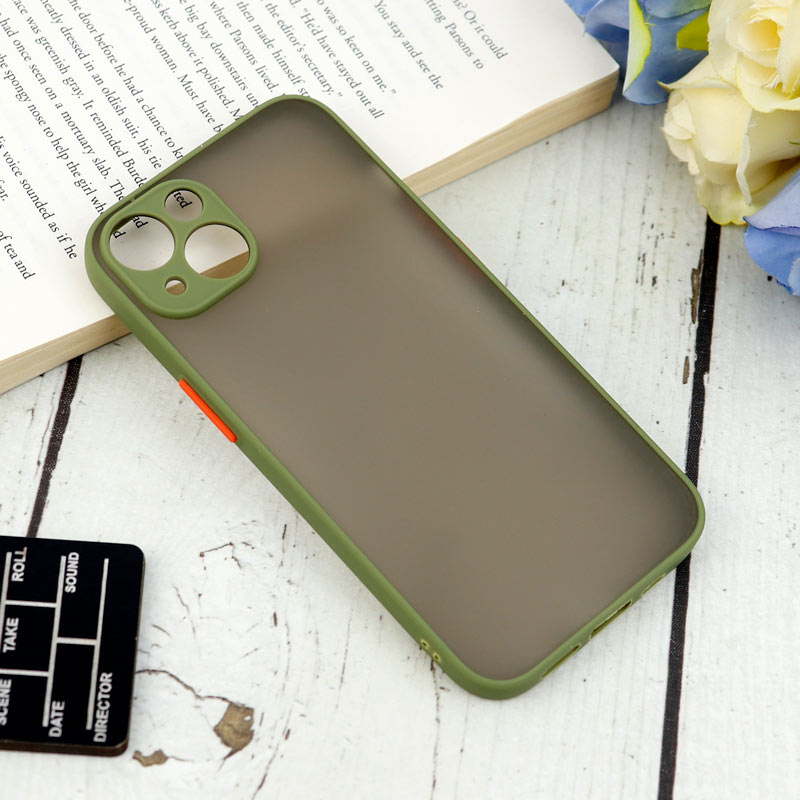 قاب PC مات محافظ لنز دار آیفون iPhone 13