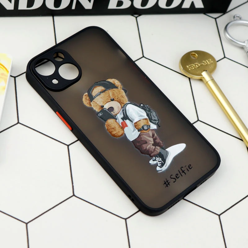 قاب PC مات محافظ لنزدار طرحدار iPhone 13