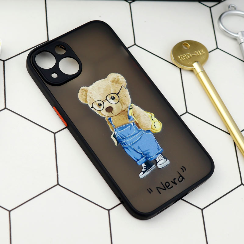 قاب PC مات محافظ لنزدار طرحدار iPhone 13
