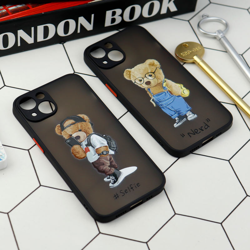 قاب PC مات محافظ لنزدار طرحدار iPhone 13
