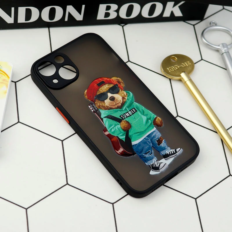 قاب PC مات محافظ لنزدار طرحدار iPhone 13