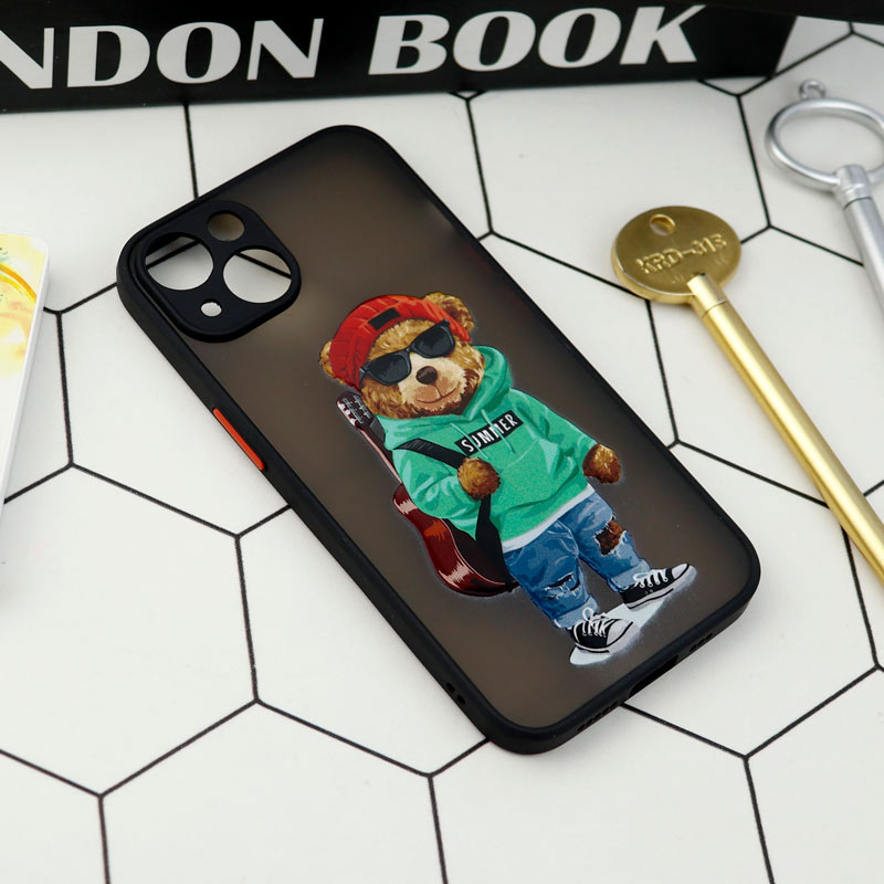 قاب PC مات محافظ لنزدار طرحدار iPhone 13