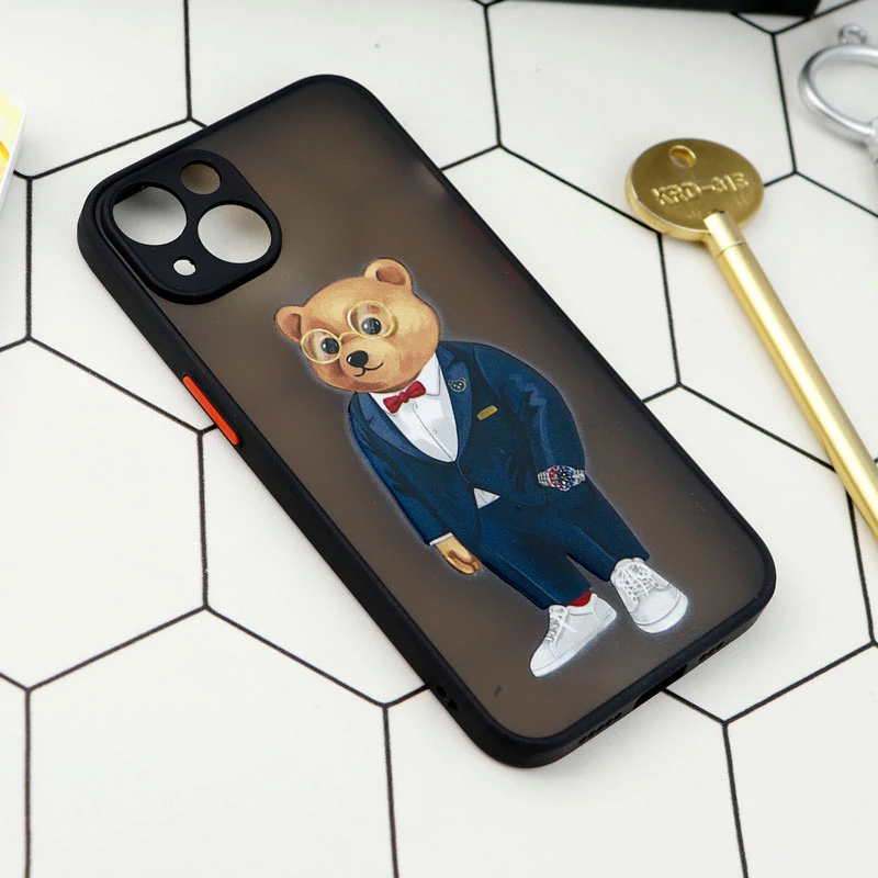 قاب PC مات محافظ لنزدار طرحدار iPhone 13