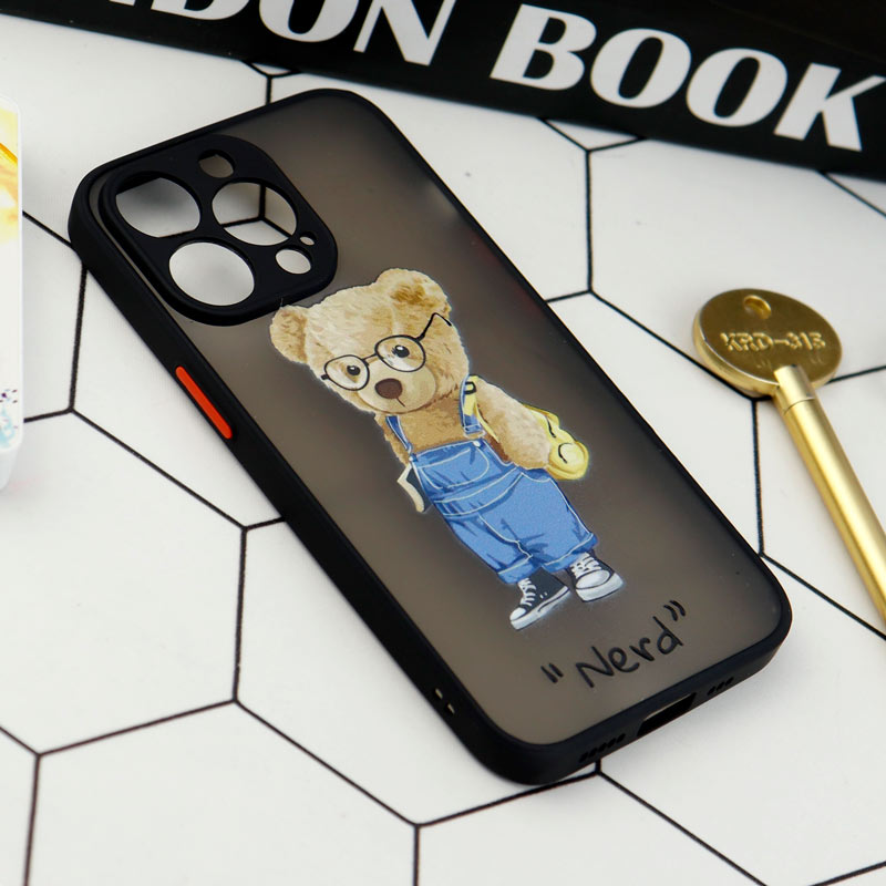 قاب PC مات محافظ لنزدار طرحدار iPhone 13 Pro